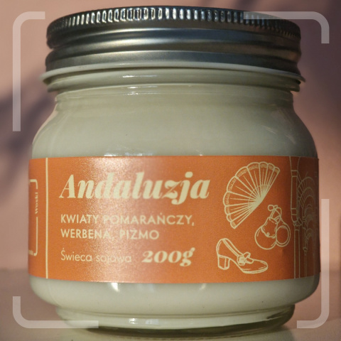 Andaluzja - świeca sojowa Andaluzja - świeca sojowa